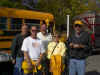 Jim, Mike & Jack Larson with Mark and Ruthanne at Kinnick Stadium.
