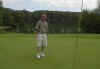Mark golfs Indian Hills in Spirit Lake.
