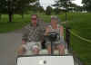 Mark and Ruthanne golf Indian Hills in Spirit Lake.